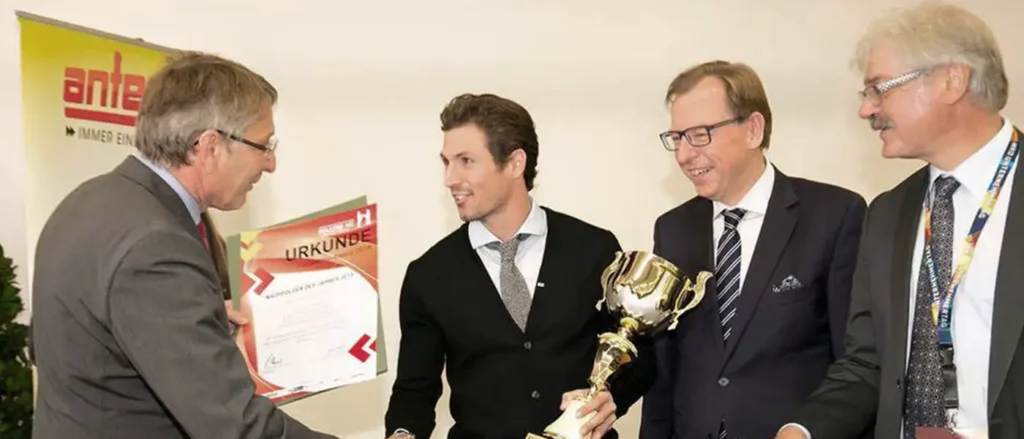 Christoph Zotter bekommt den 