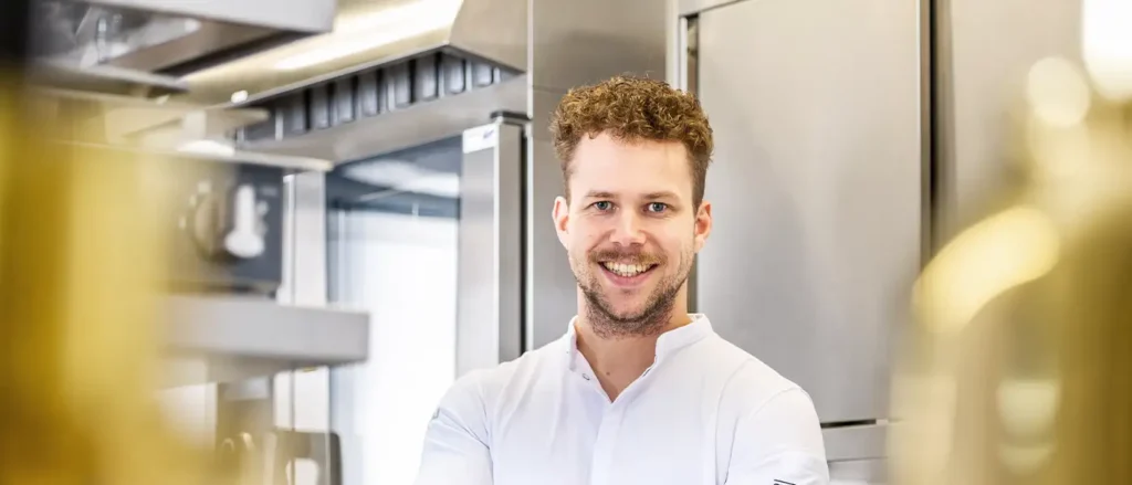 Andreas Hamler, Geschäftsführer und Küchenchef vom Stammtisch am Paulustor in der Küche